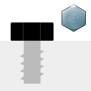 Image Vis à métal à tête hexagonale